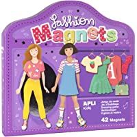 APLI Kids- Fashion Juego magnético- Multicolor (17201)